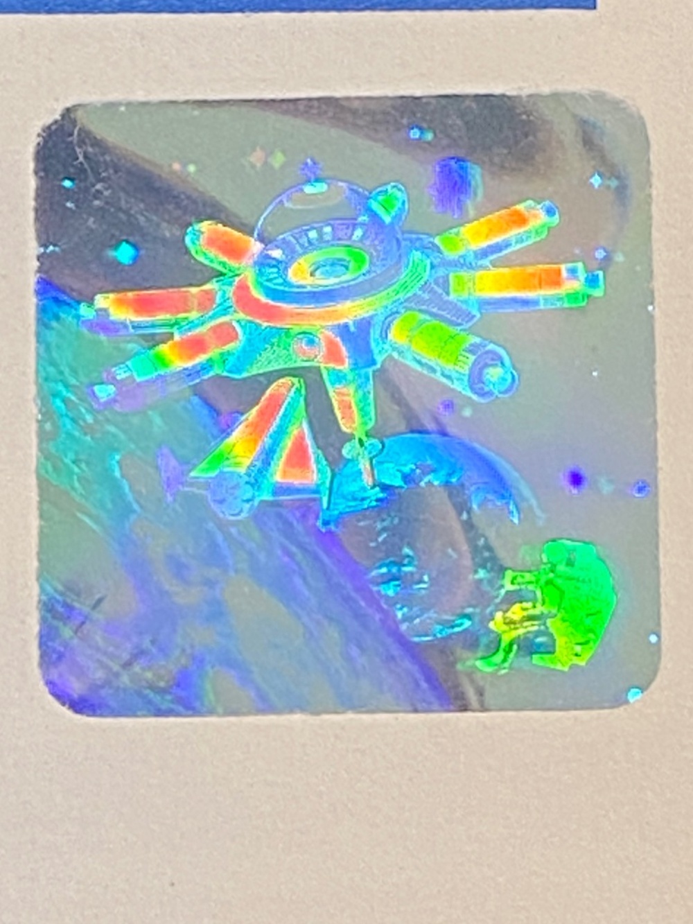 🛰️ USA 25 cent Hologram Stamp USPS 1989 Collectable Envelope 🚀 Space Astronaut